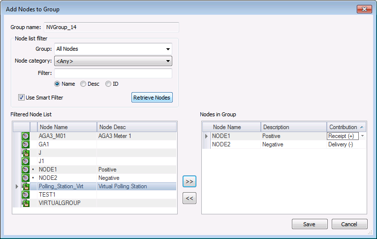 Add Nodes to Group